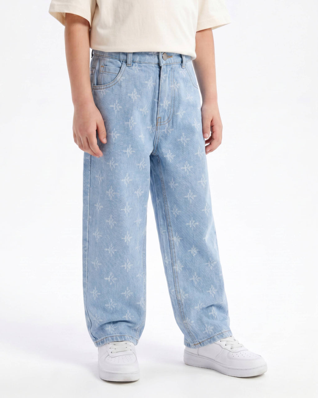 Emblem Denim Jeans - Kids