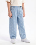 Emblem Denim Jeans - Kids