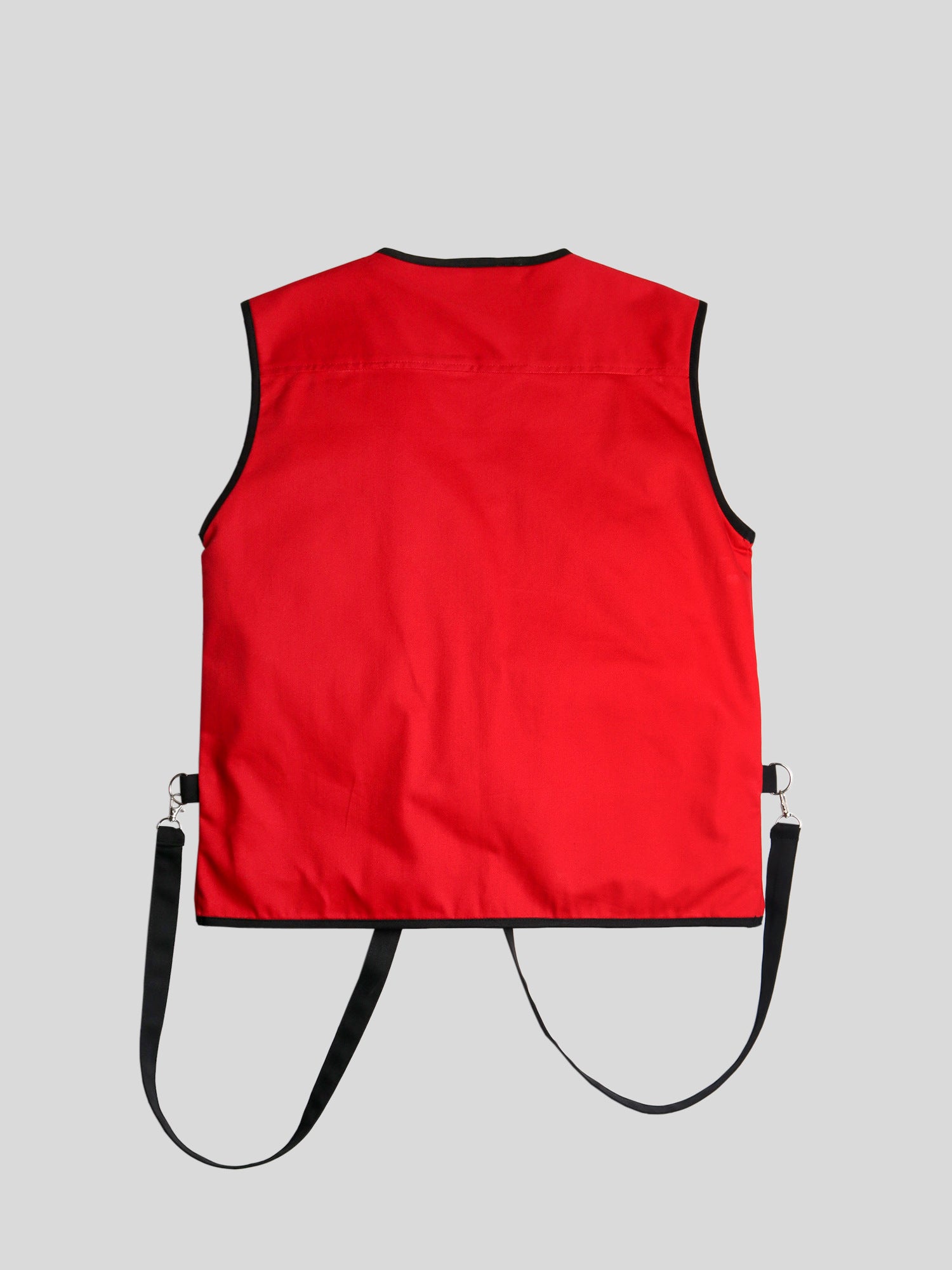 Black & Red Tactical Vest - V4