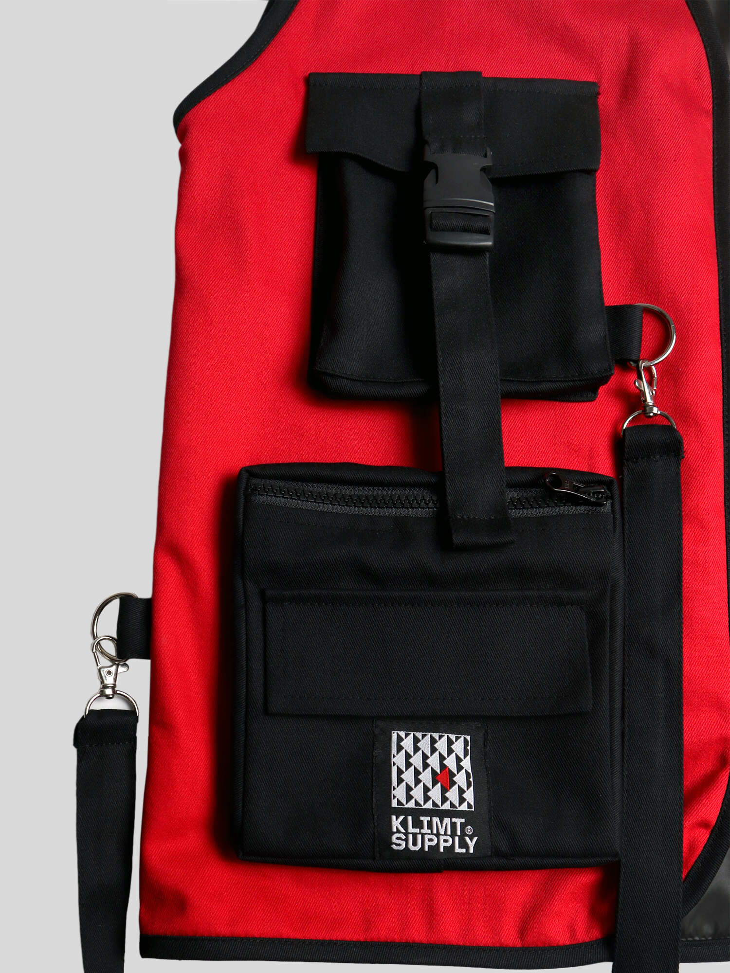 Black & Red Tactical Vest - V4