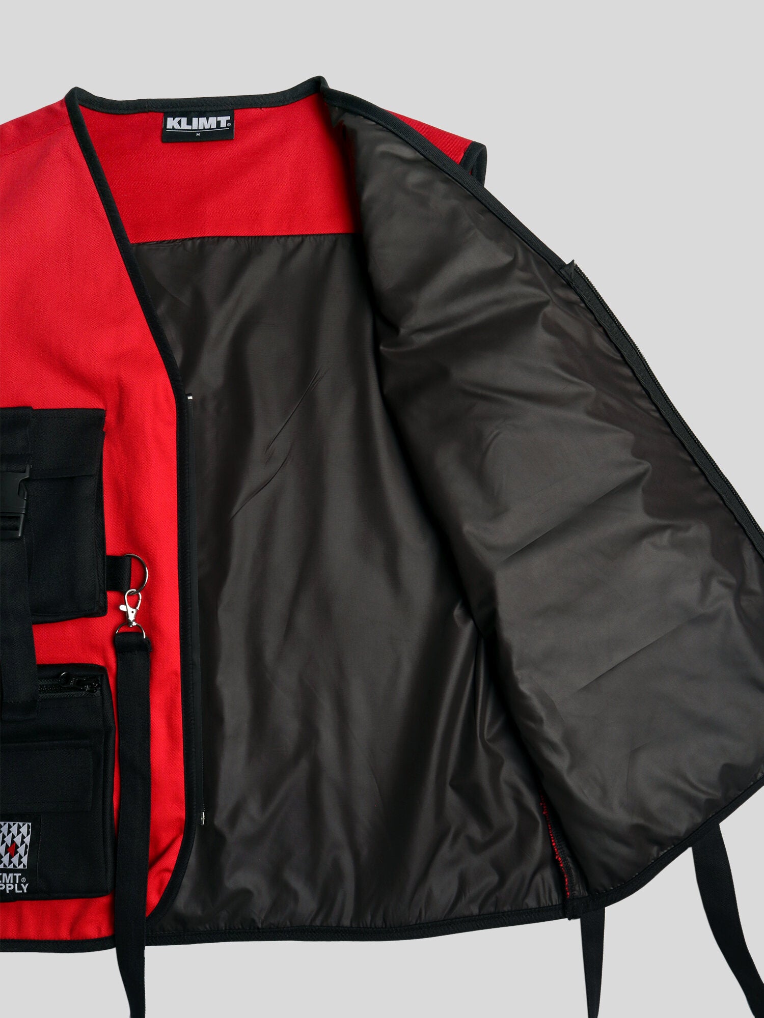 Black & Red Tactical Vest - V4