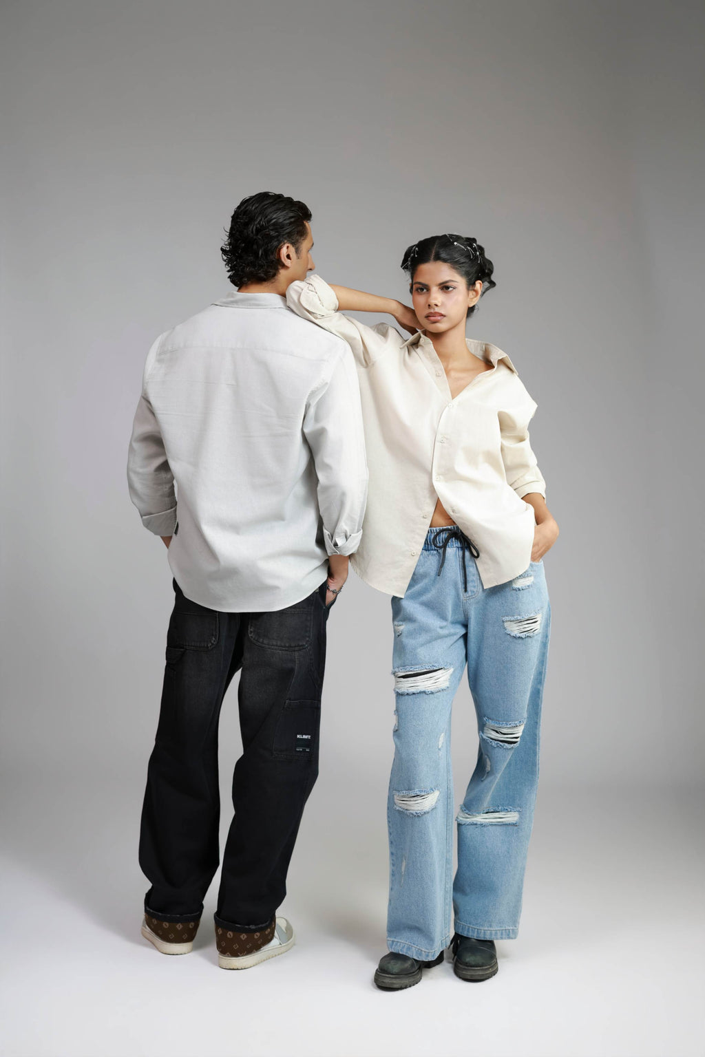 Linen Shirt - Beige