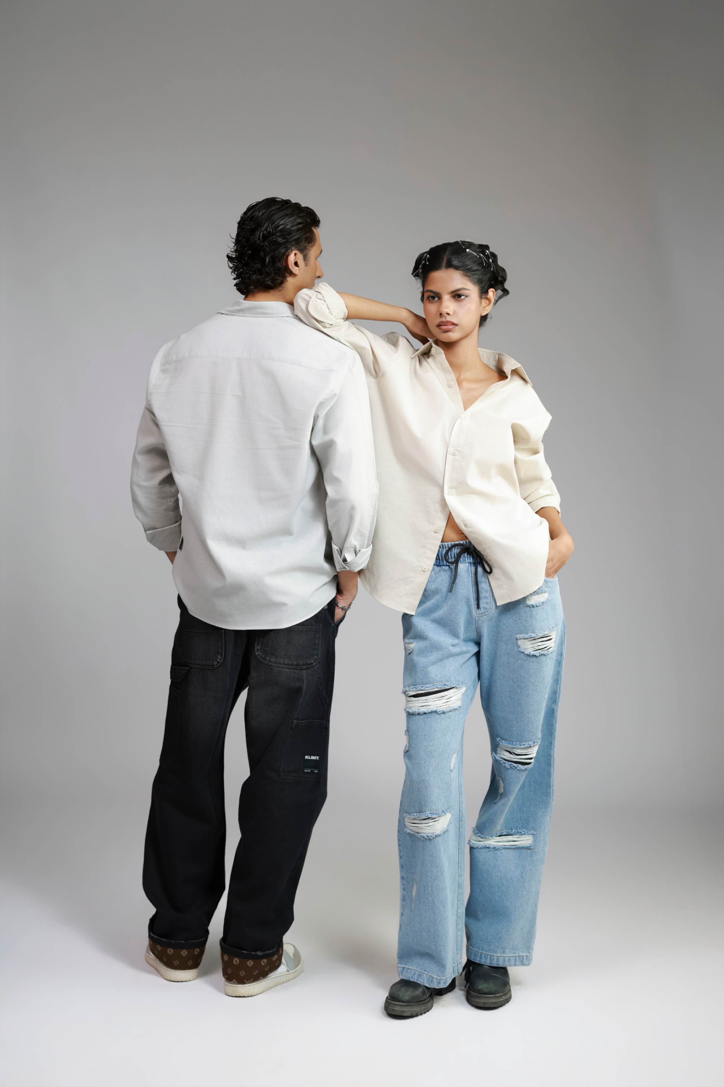 Linen Shirt - Beige