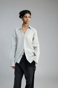 Linen Shirt - Light Grey