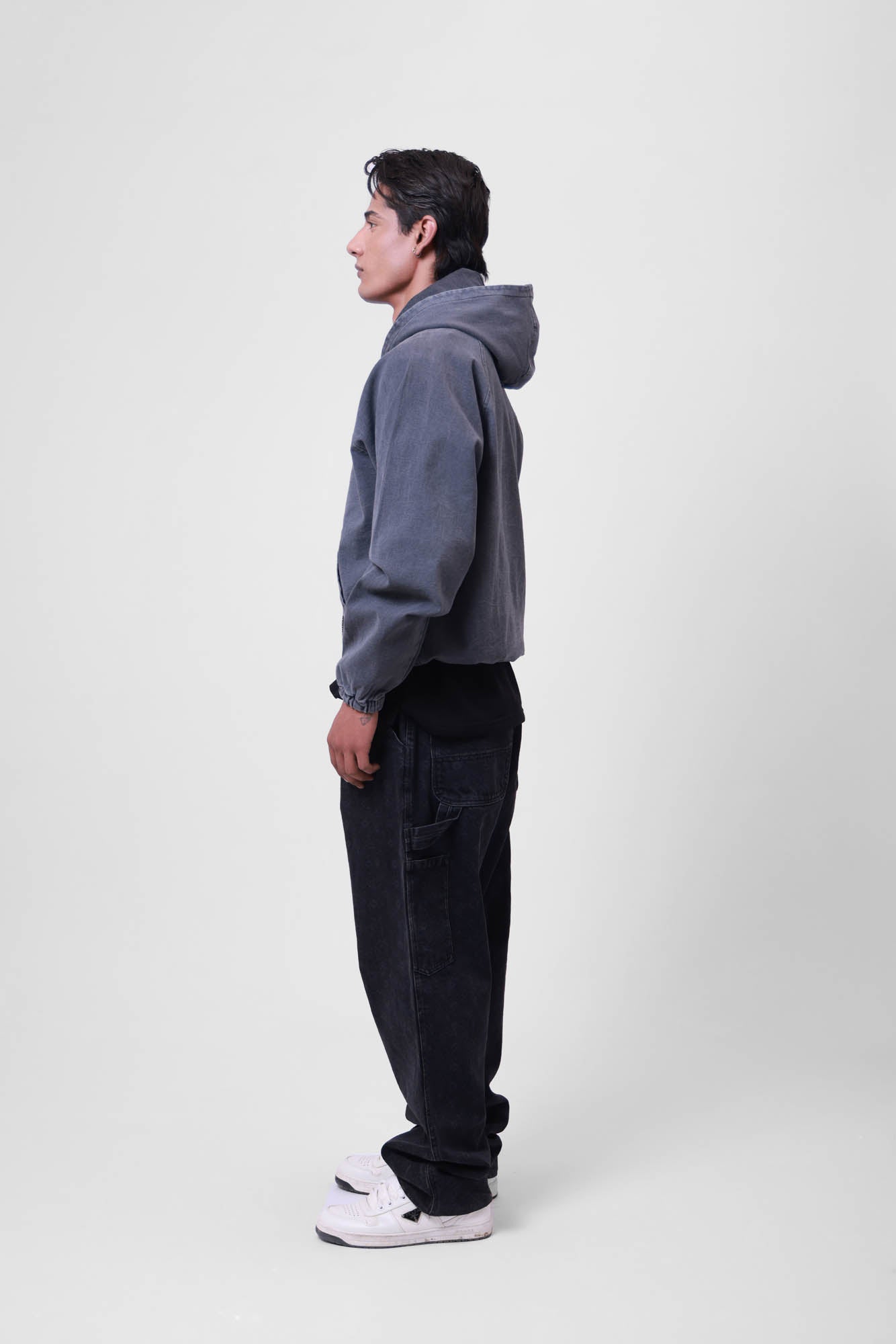 Denim Hoodie