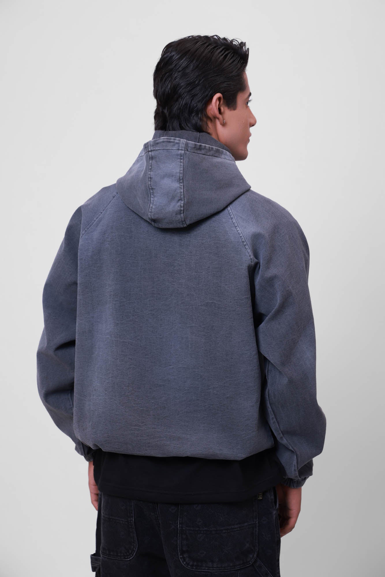 Denim Hoodie