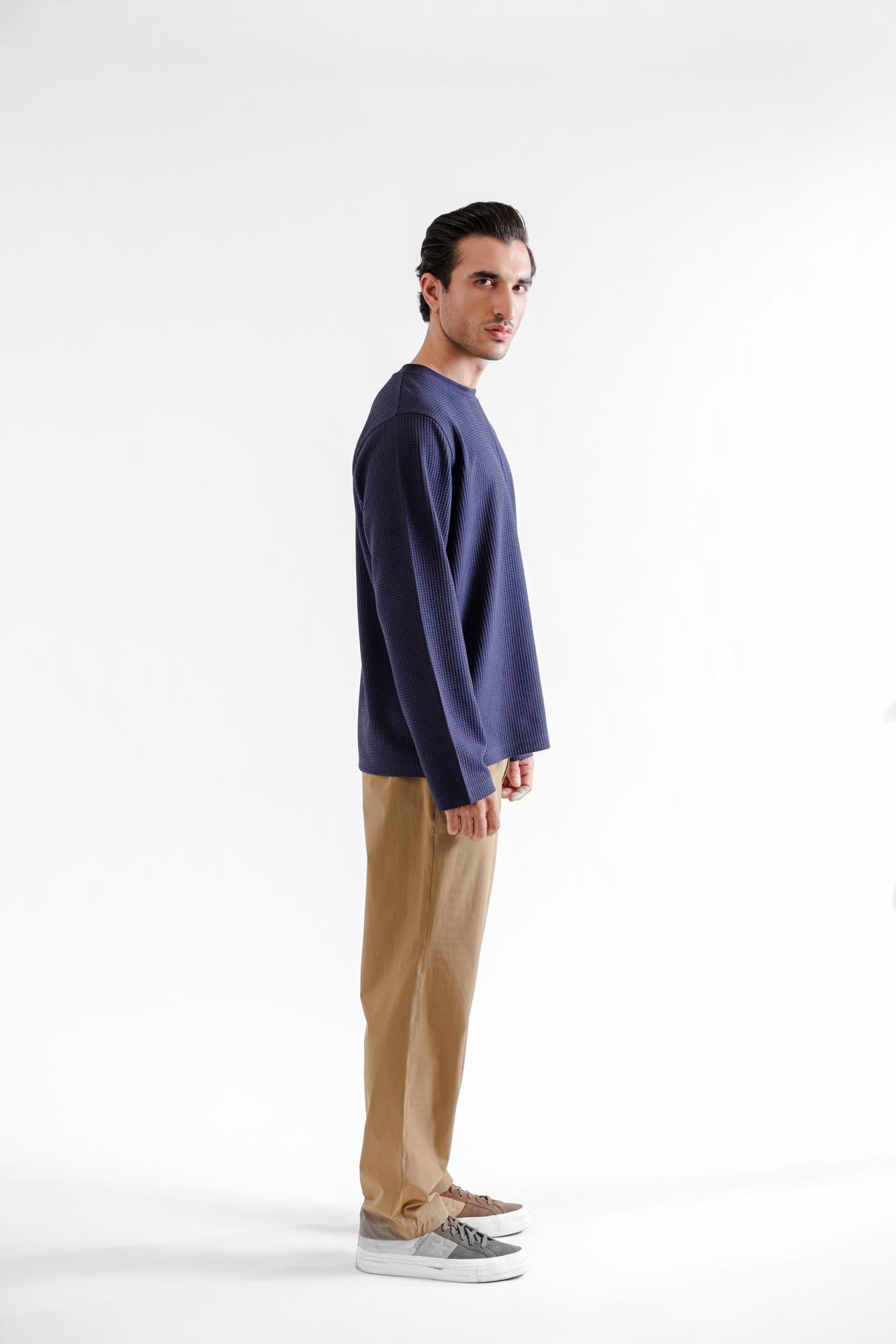 Waffle Knit Sweatshirt V2 - 2 Colours