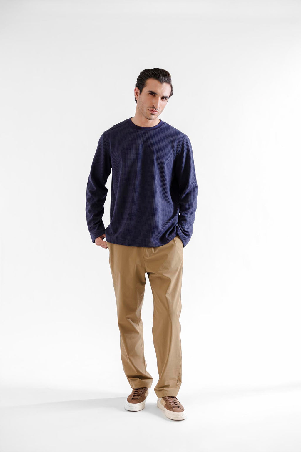 Waffle Knit Sweatshirt V2 - 2 Colours