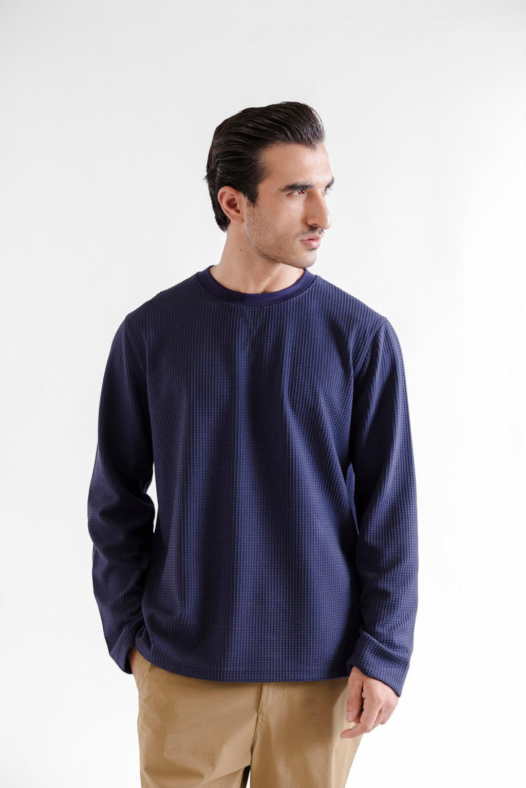 Waffle Knit Sweatshirt V2 - 2 Colours