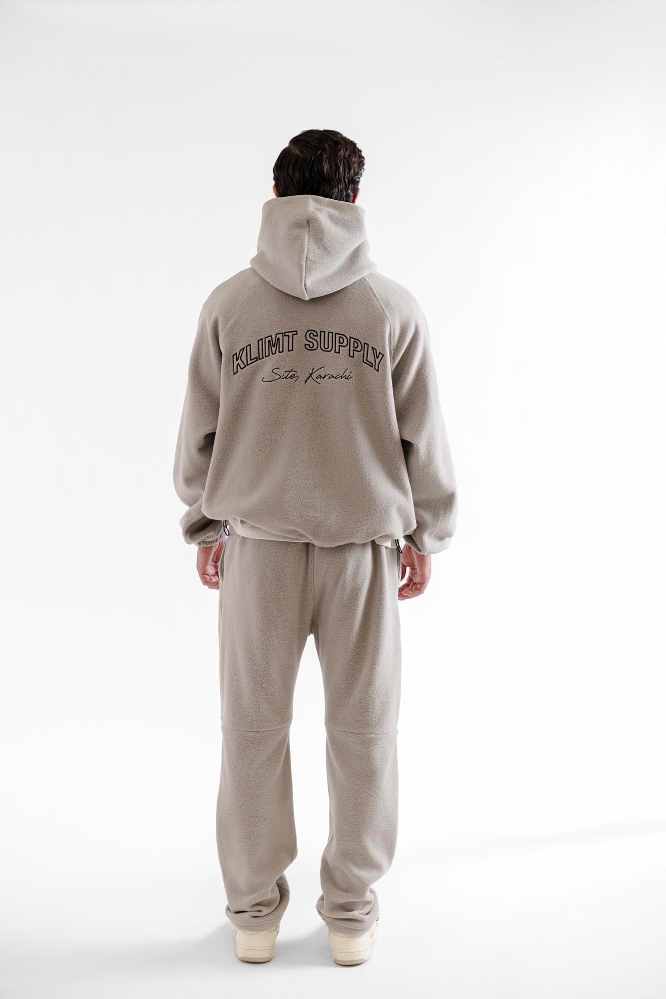 Klimt Fleece Hoodie - Grey