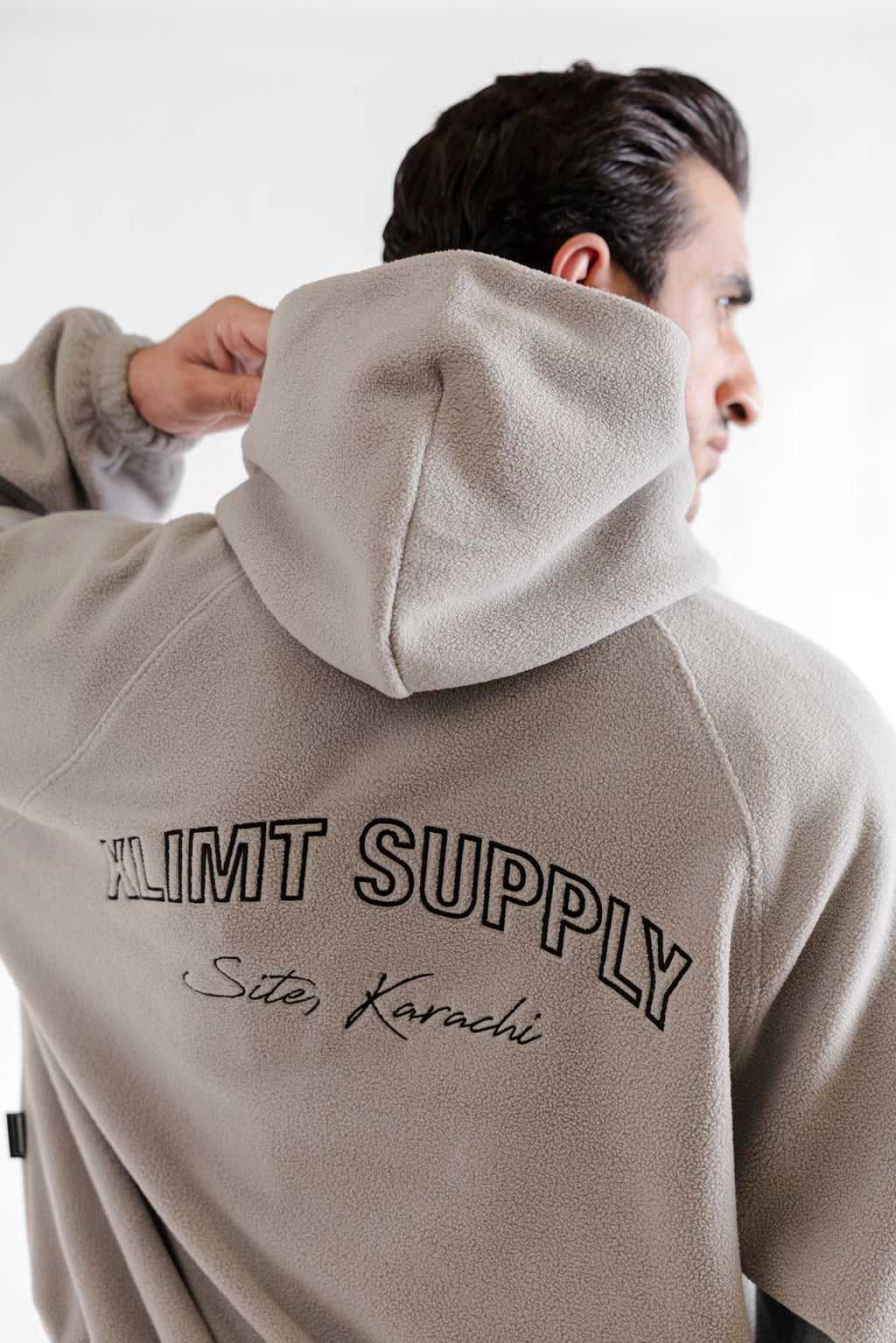 Klimt Fleece Hoodie - Grey