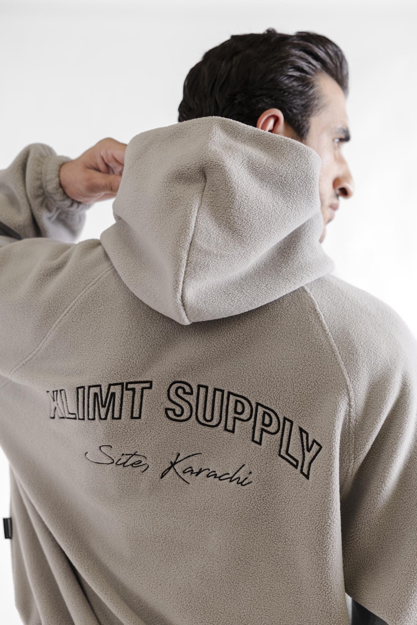 Klimt Fleece Hoodie - Grey