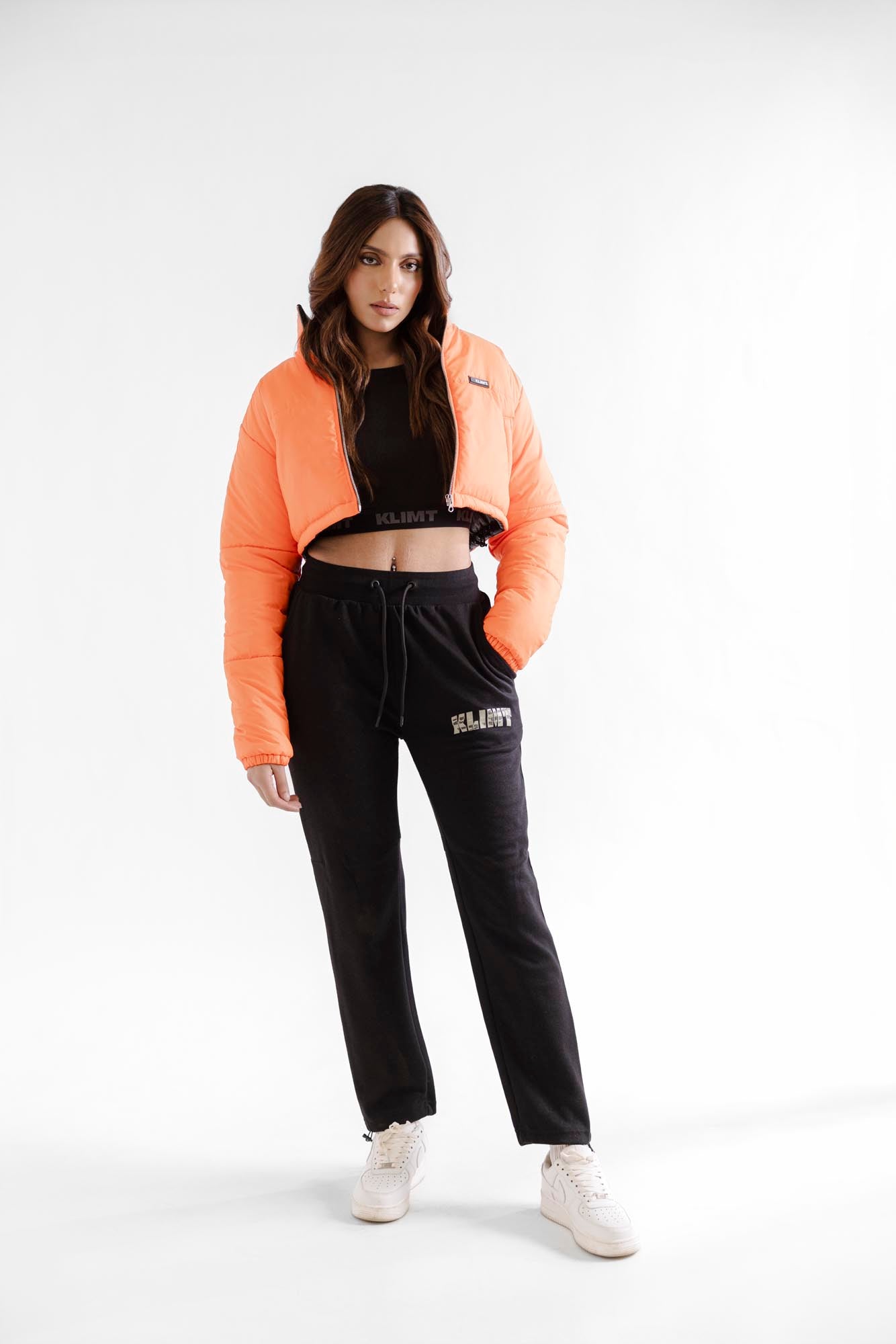 Cropped Puffer Jacket - 2 Colours