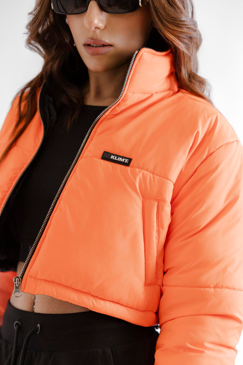 Cropped Puffer Jacket - 2 Colours
