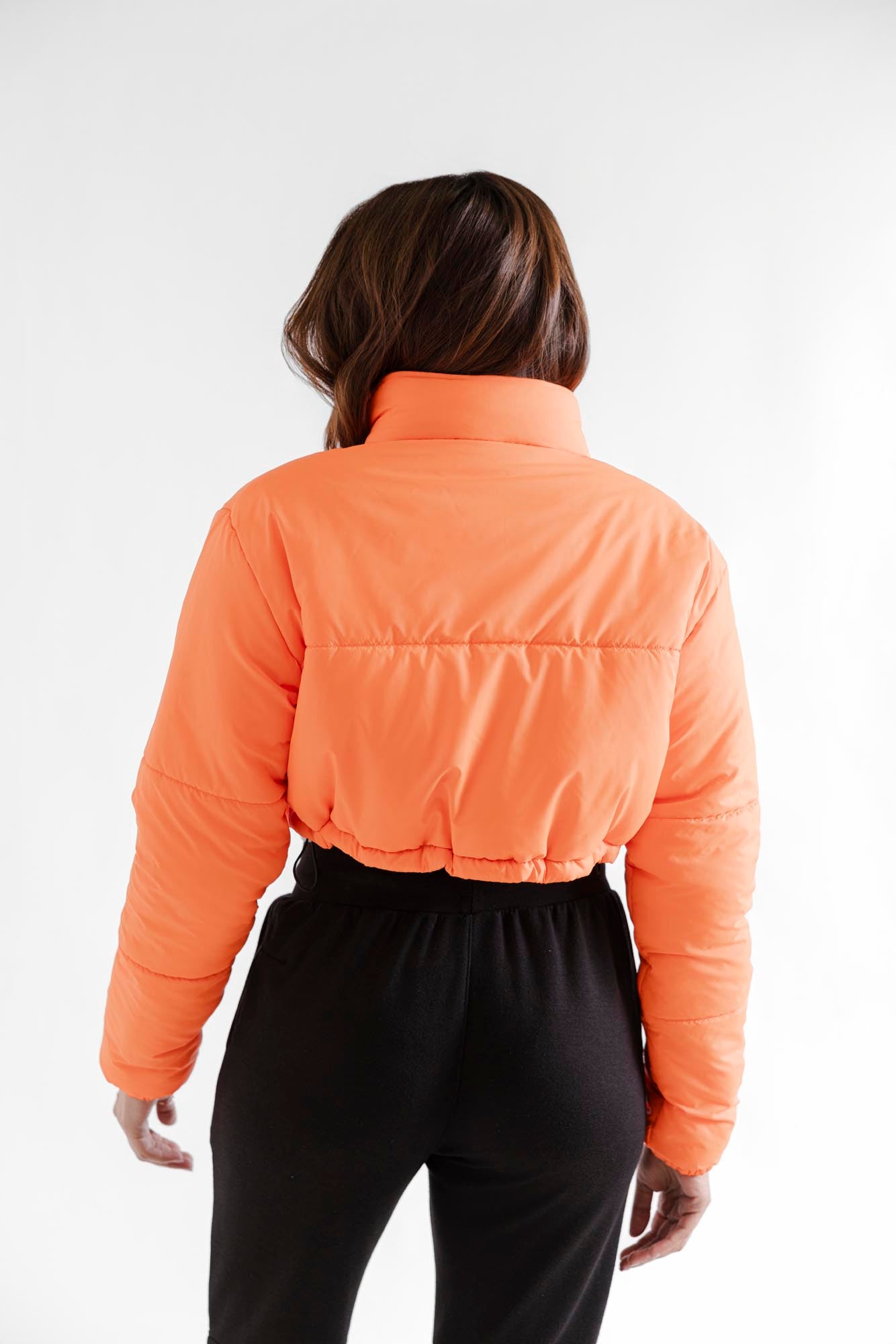 Cropped Puffer Jacket - 2 Colours
