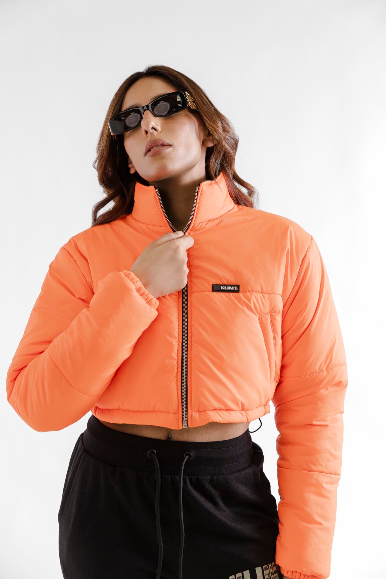 Cropped Puffer Jacket - 2 Colours
