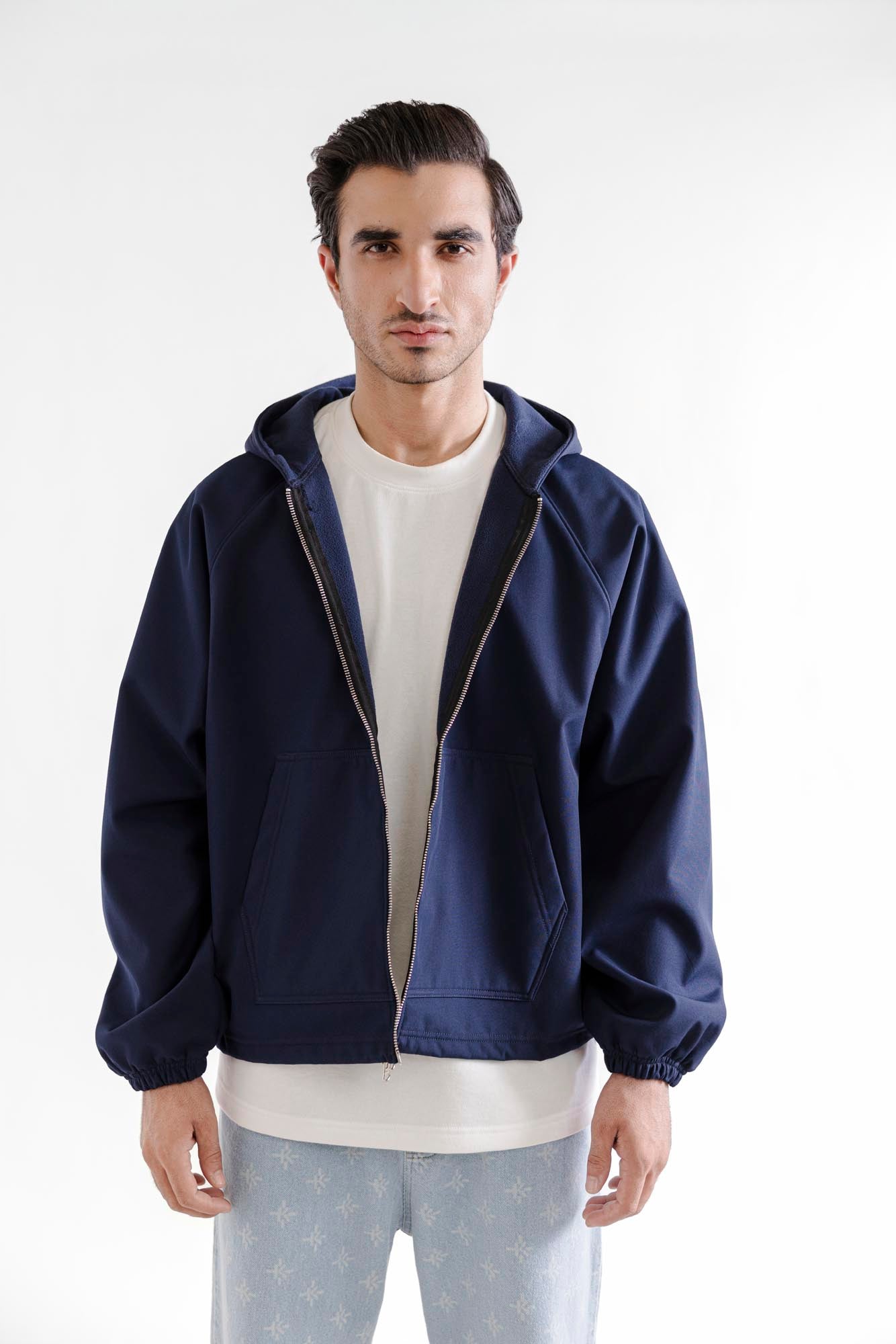 Perfect Zipper Hoodie - Navy