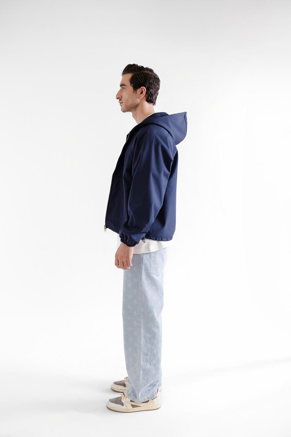 Perfect Zipper Hoodie - Navy