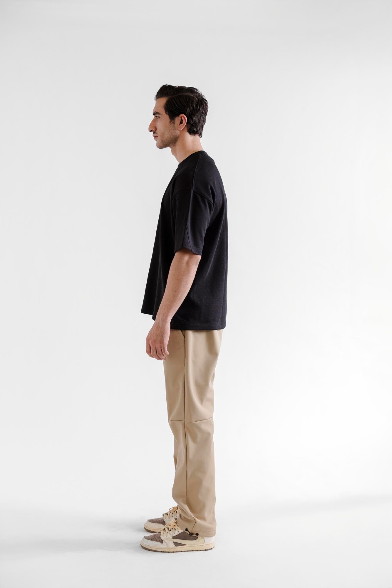 Water Repellent Tech Fleece Tracks - Beige