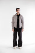 Cement Puffer Jacket