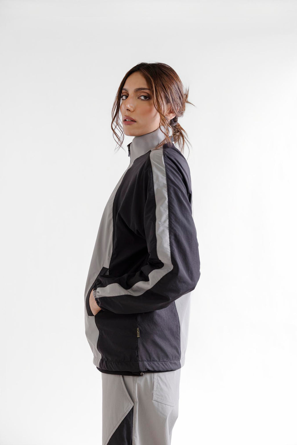 Colour Block Jacket