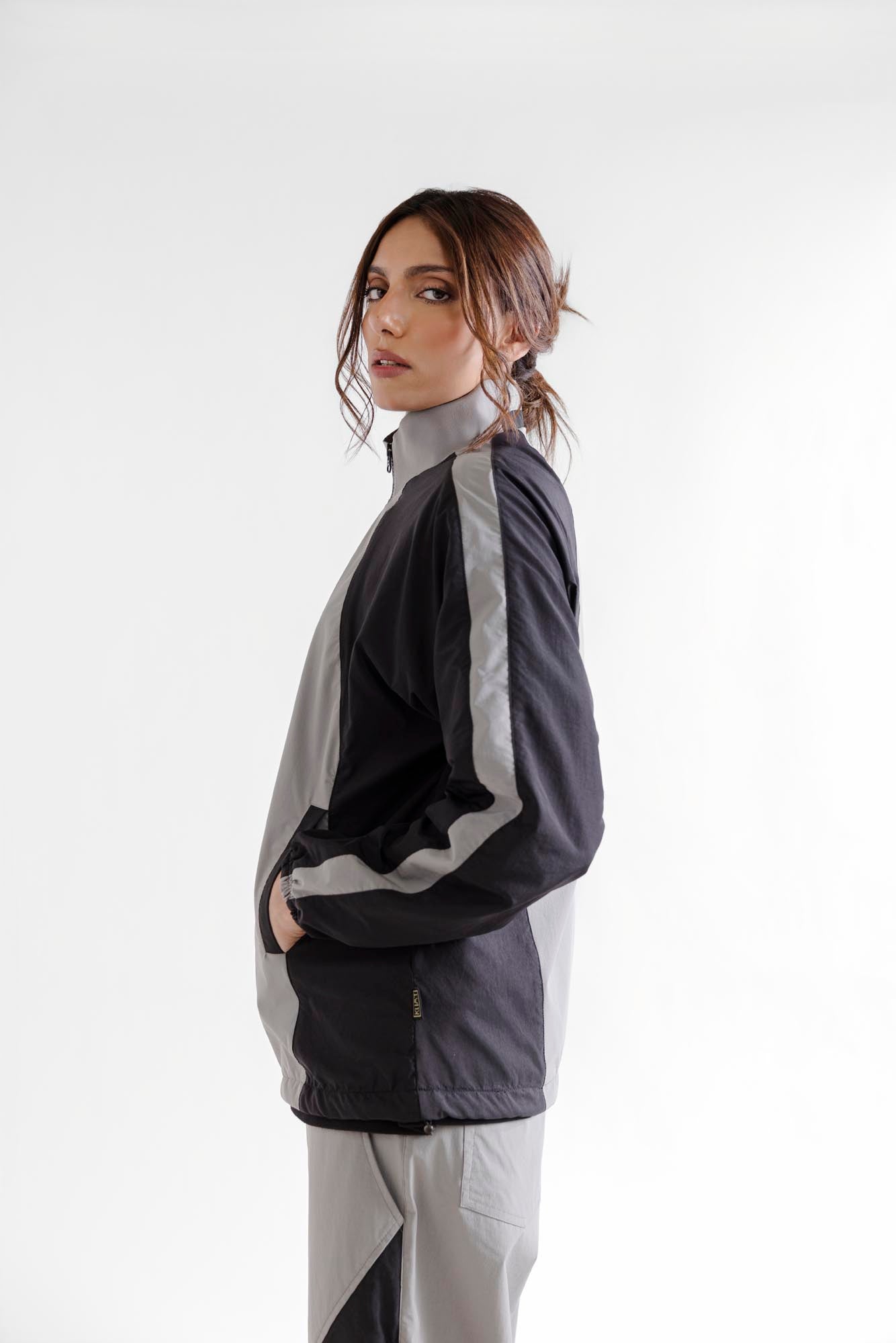 Colour Block Jacket