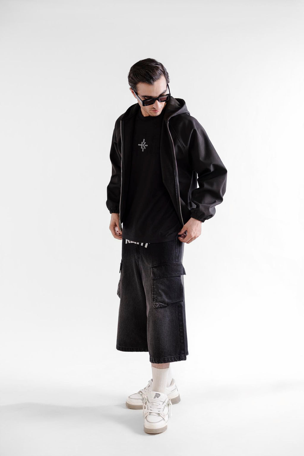 Perfect Zipper Hoodie - Black