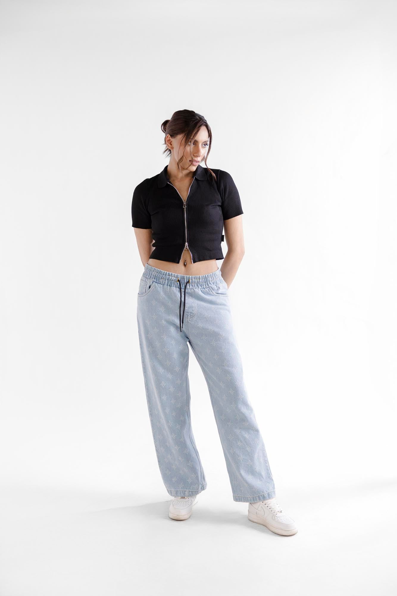 Emblem Denim Jeans