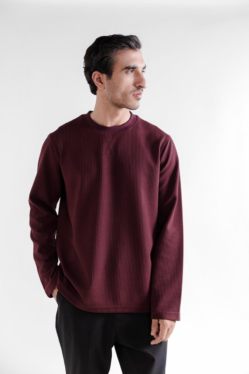 Waffle Knit Sweatshirt V2 - 2 Colours