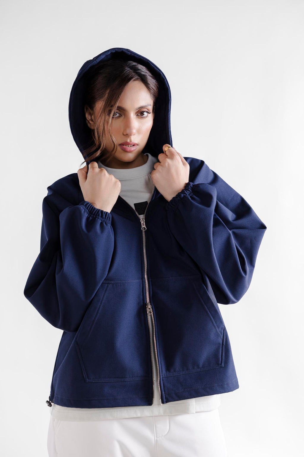 Perfect Zipper Hoodie - Navy