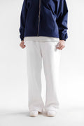 Water Repellent Tech Fleece Tracks - White