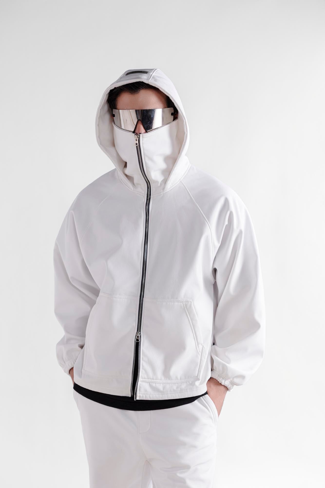 Tech Snoodie - White