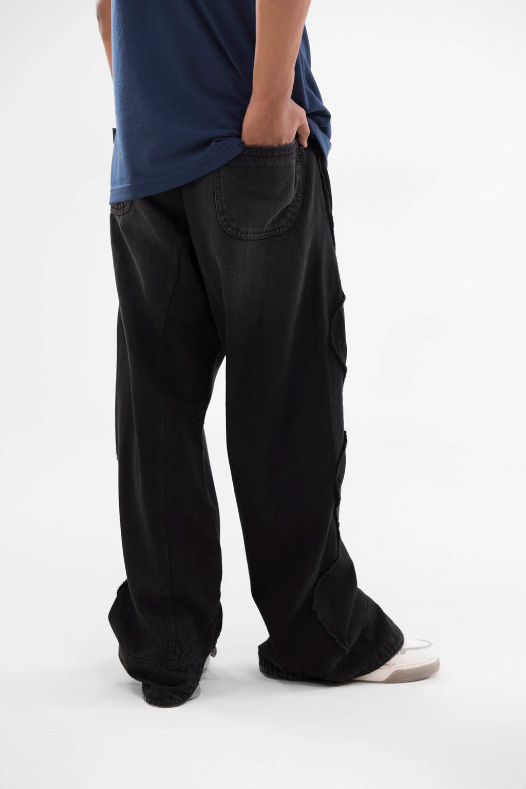 Wavy Denim Jeans