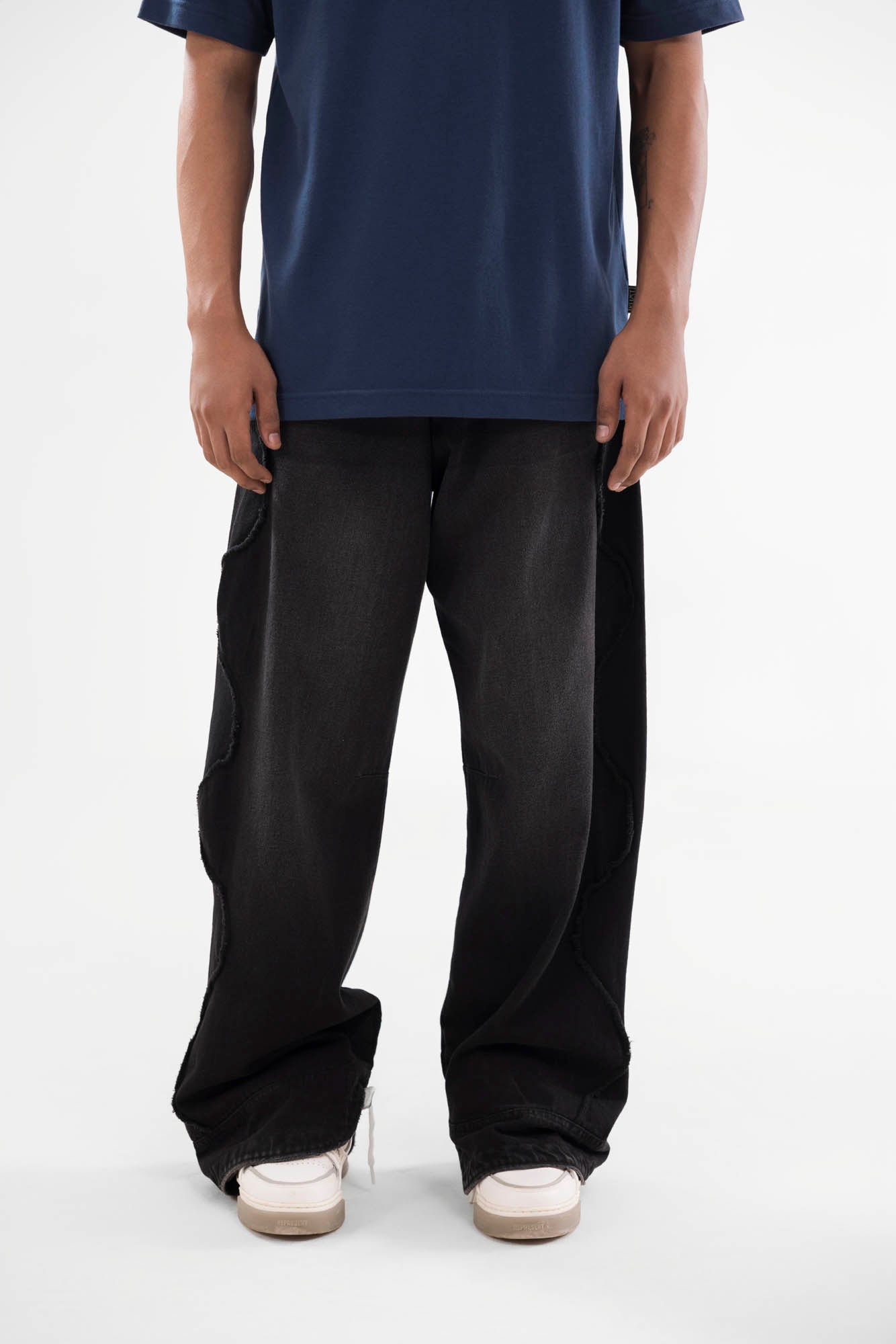 Wavy Denim Jeans