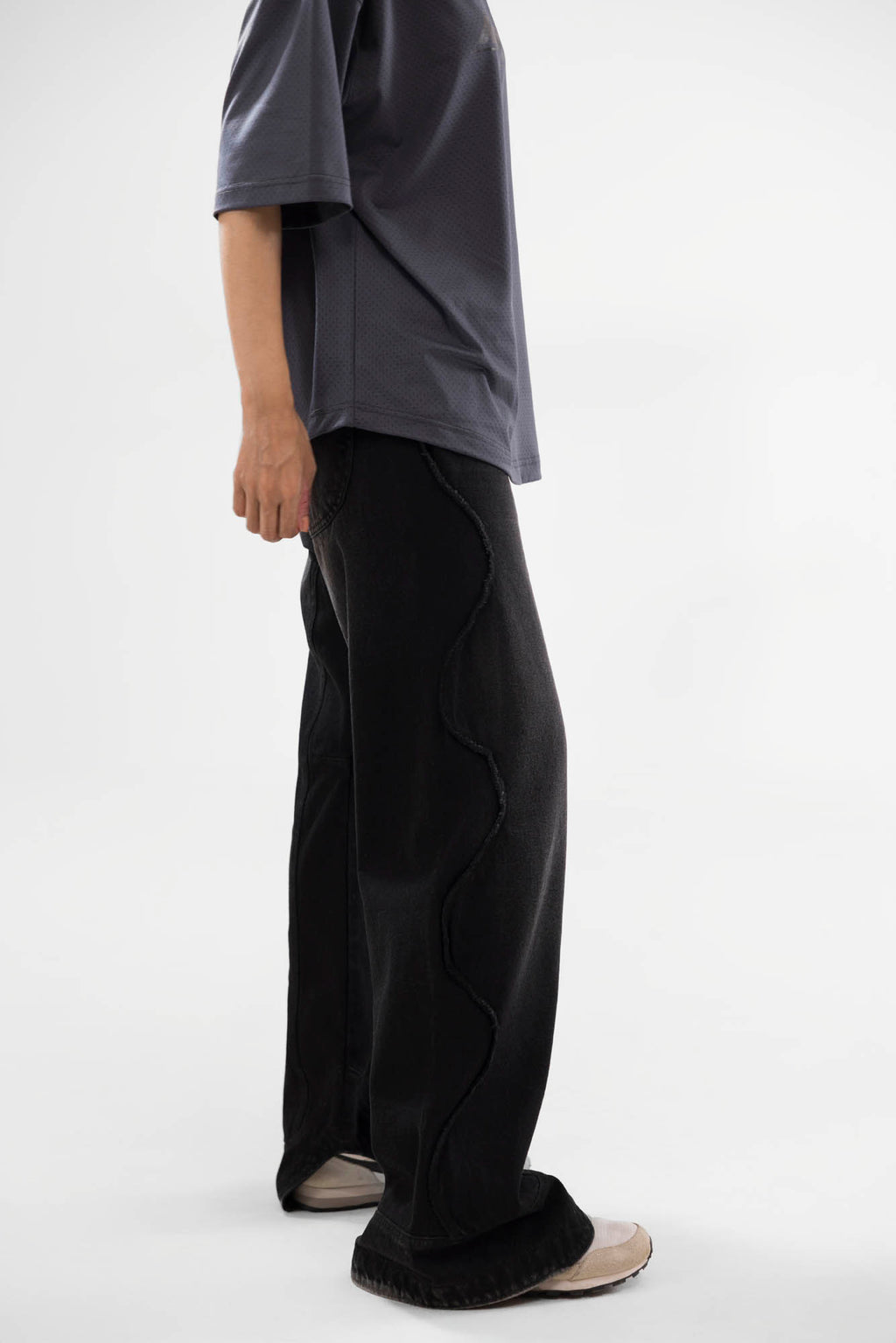 Wavy Denim Jeans