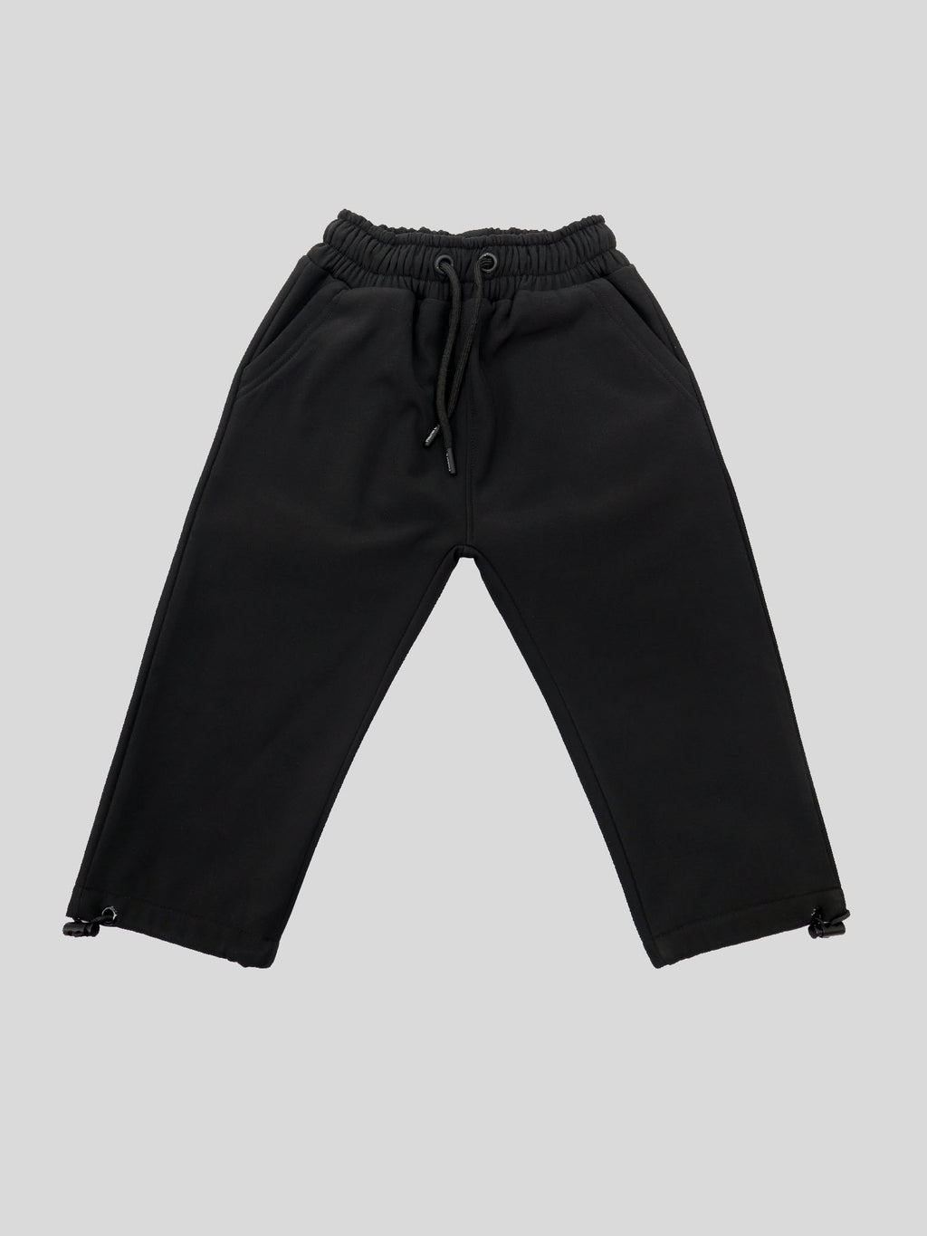 Black Tech Fleece Tracks - Kids