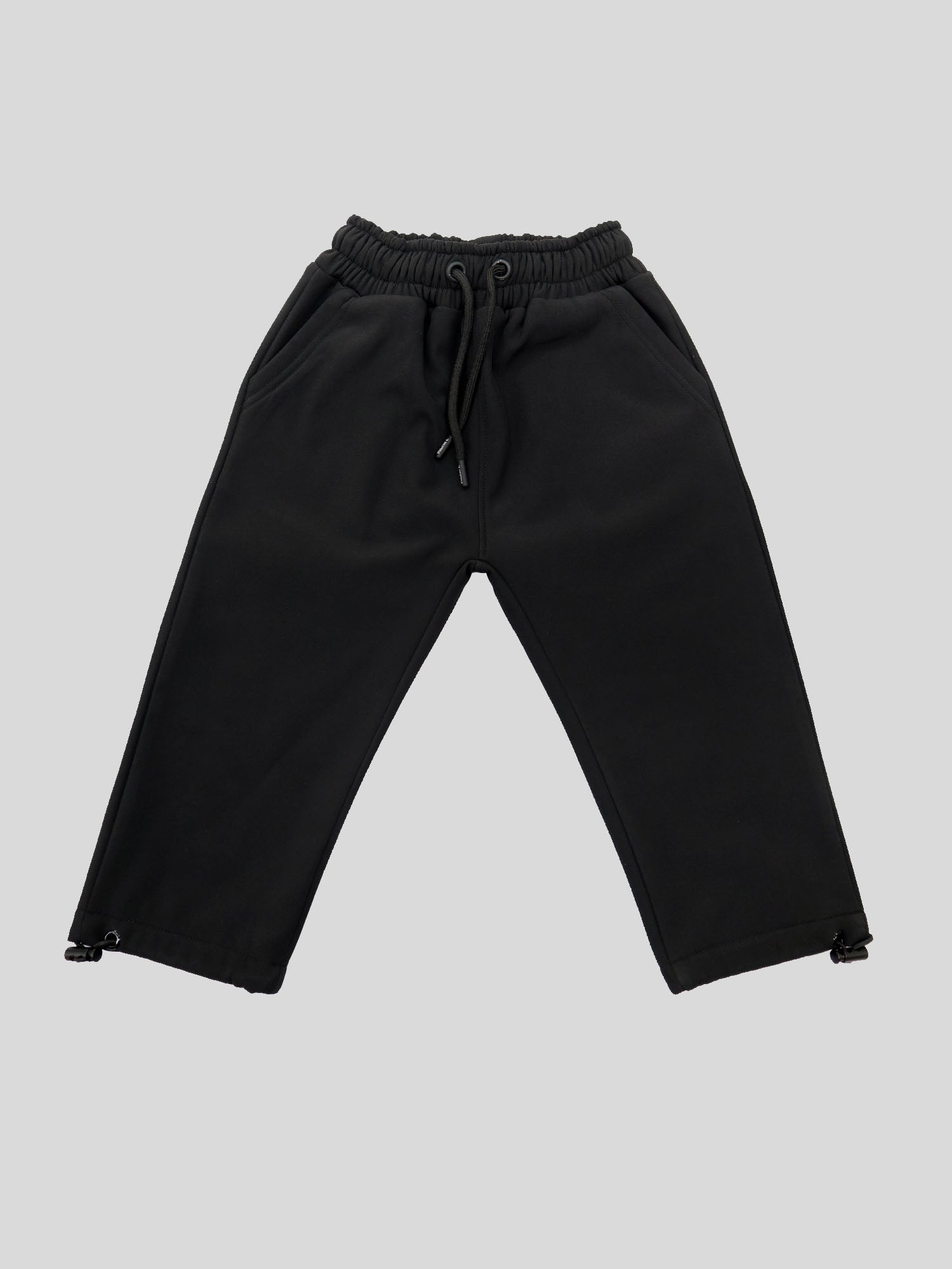 Black Tech Fleece Tracks - Kids