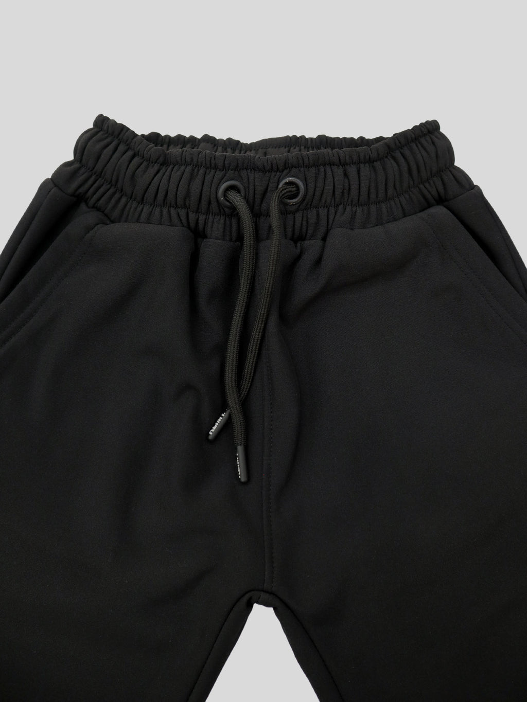 Black Tech Fleece Tracks - Kids