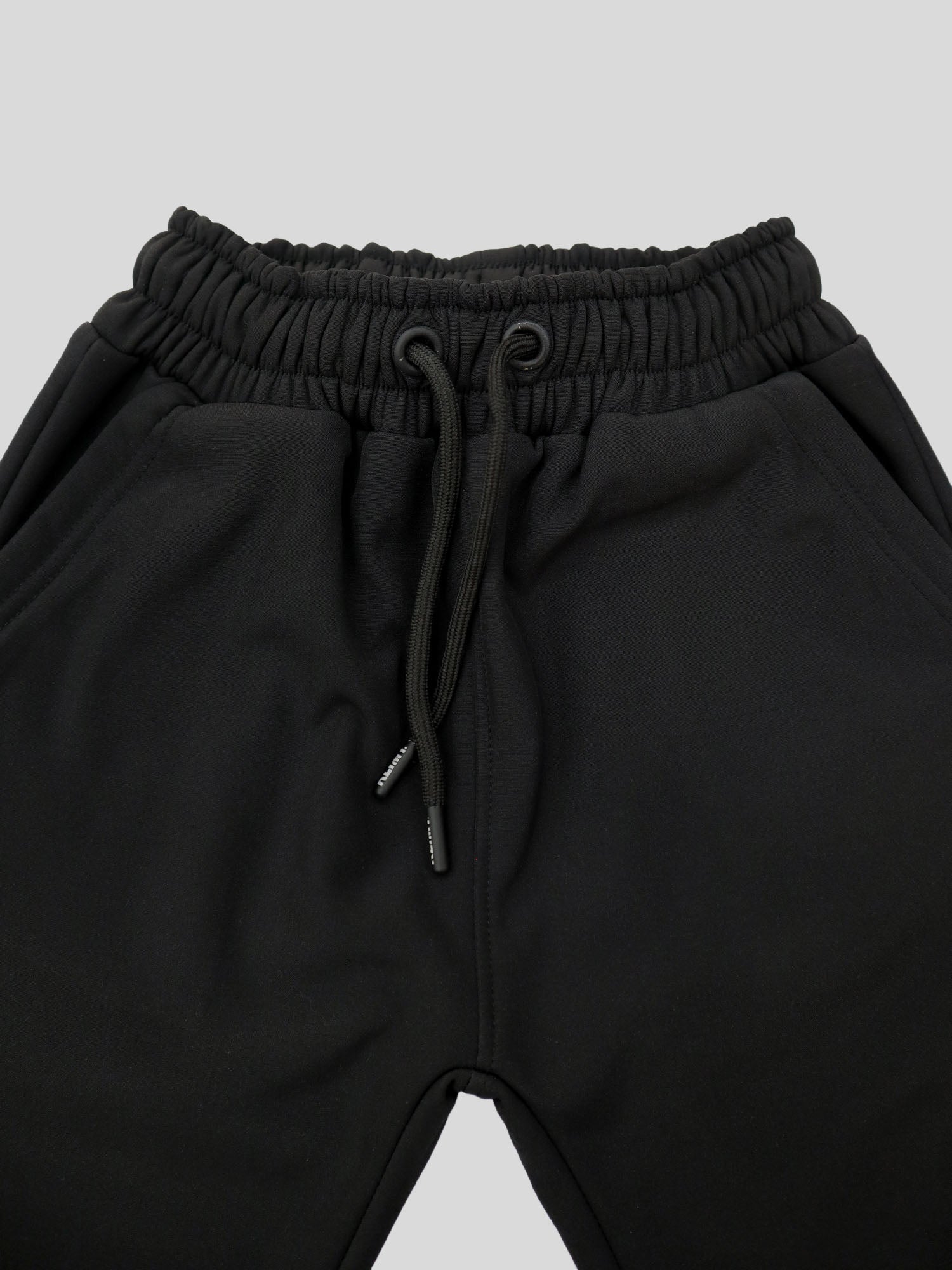 Black Tech Fleece Tracks - Kids