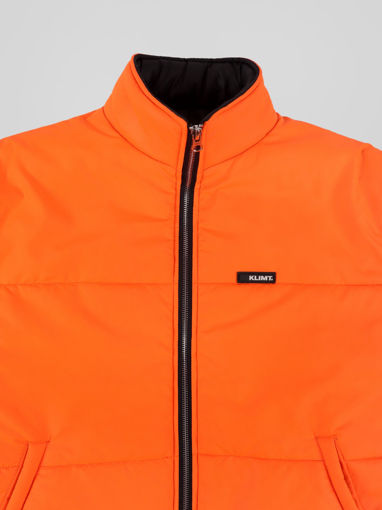 Orange Puffer Jacket