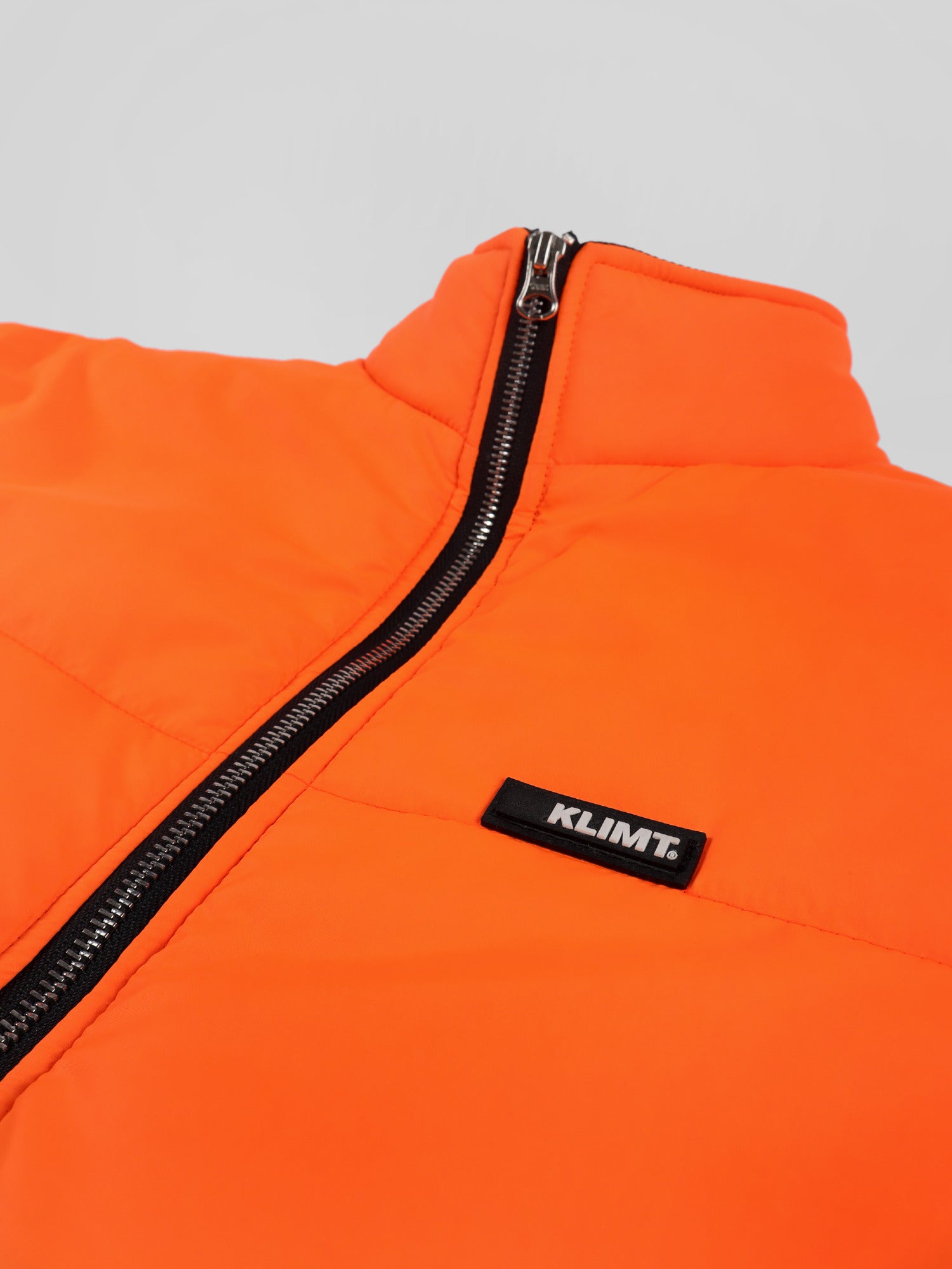 Orange Puffer Jacket