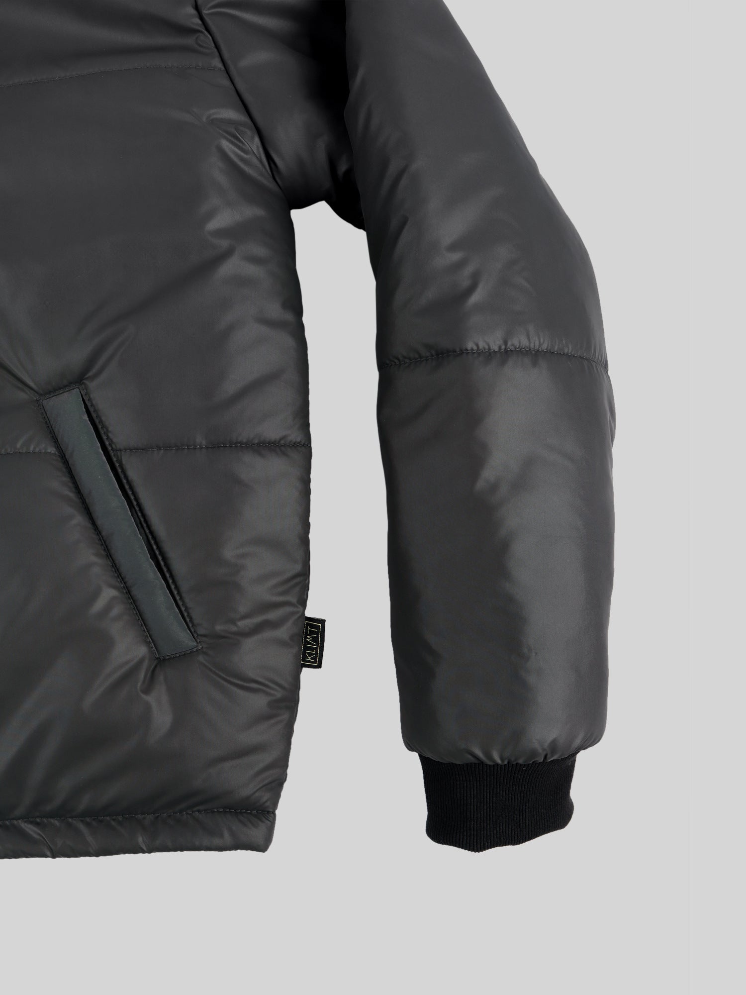 Charcoal Puffer Jacket