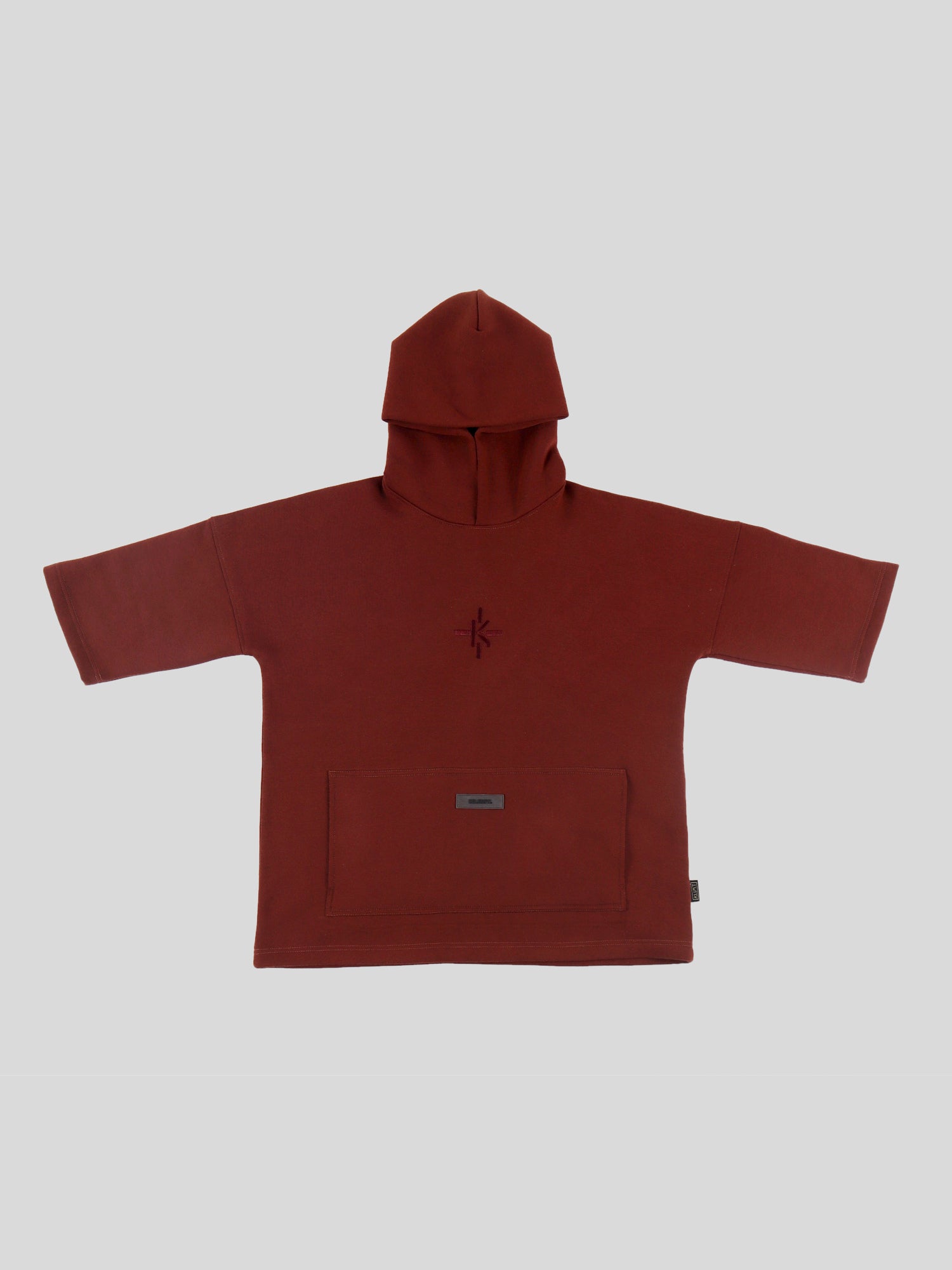 3/4 Sleeve Emblem Hoodie