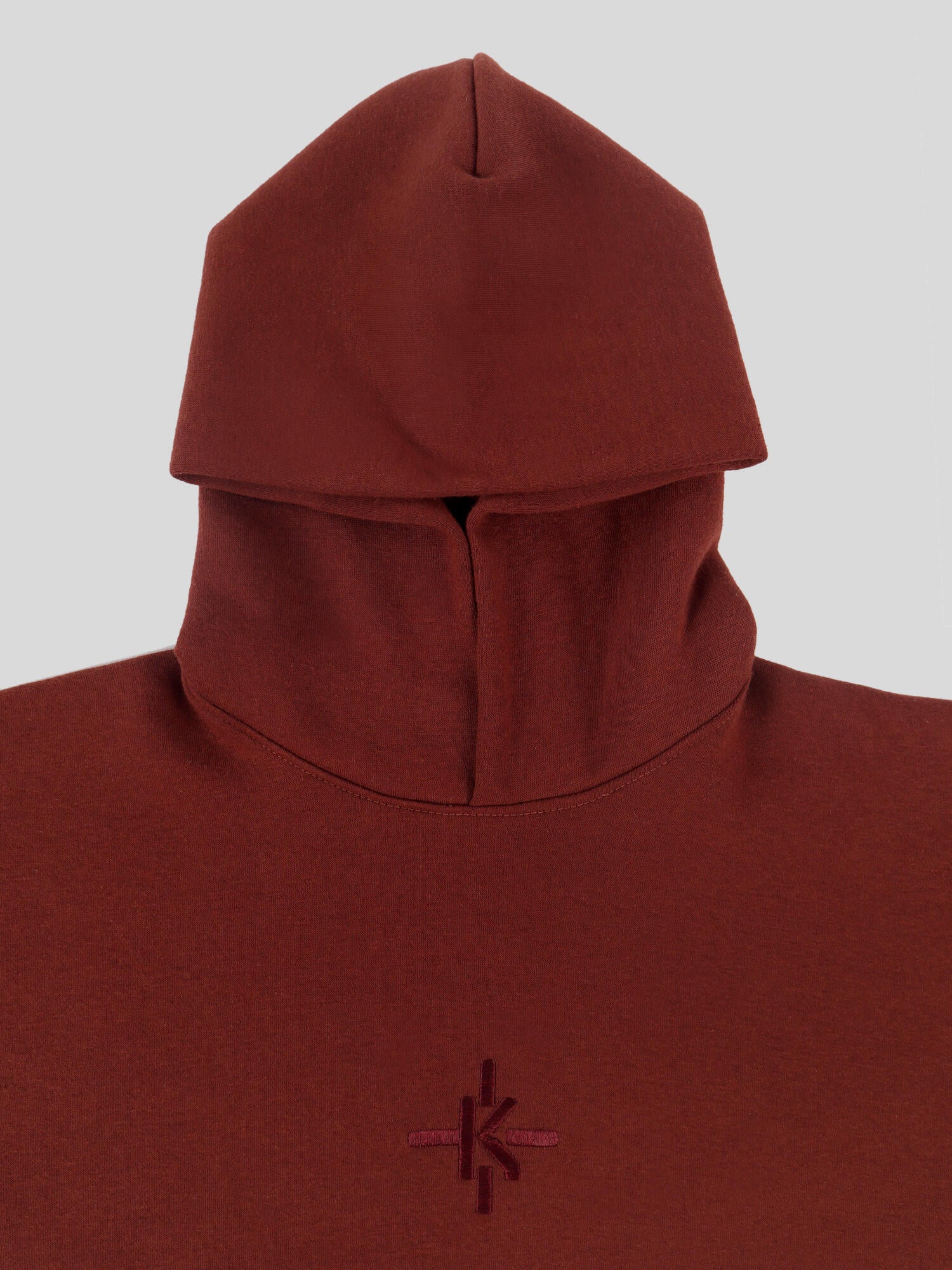 3/4 Sleeve Emblem Hoodie