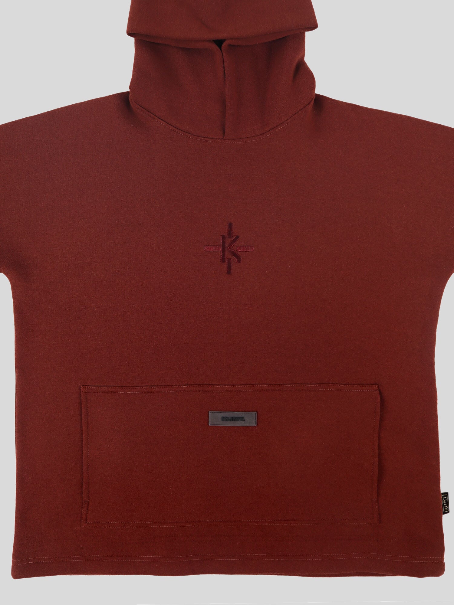 3/4 Sleeve Emblem Hoodie