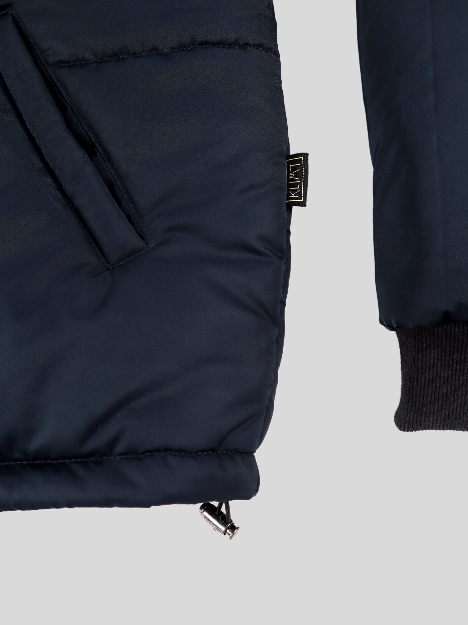 Indigo Blue Puffer Jacket