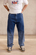 Faded Symbols Denim Jeans