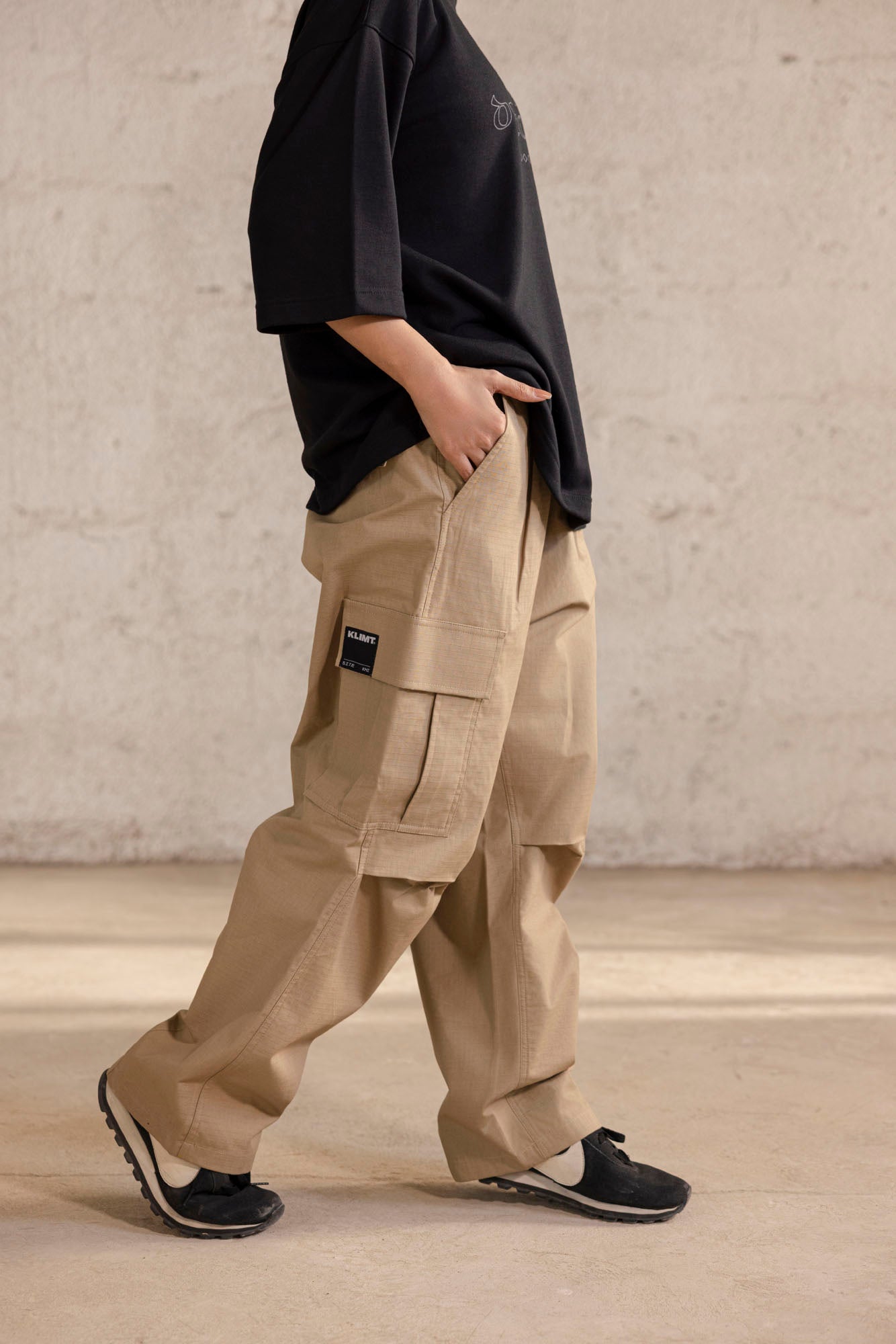 Wide Ripstop Cargos -  2 Colours