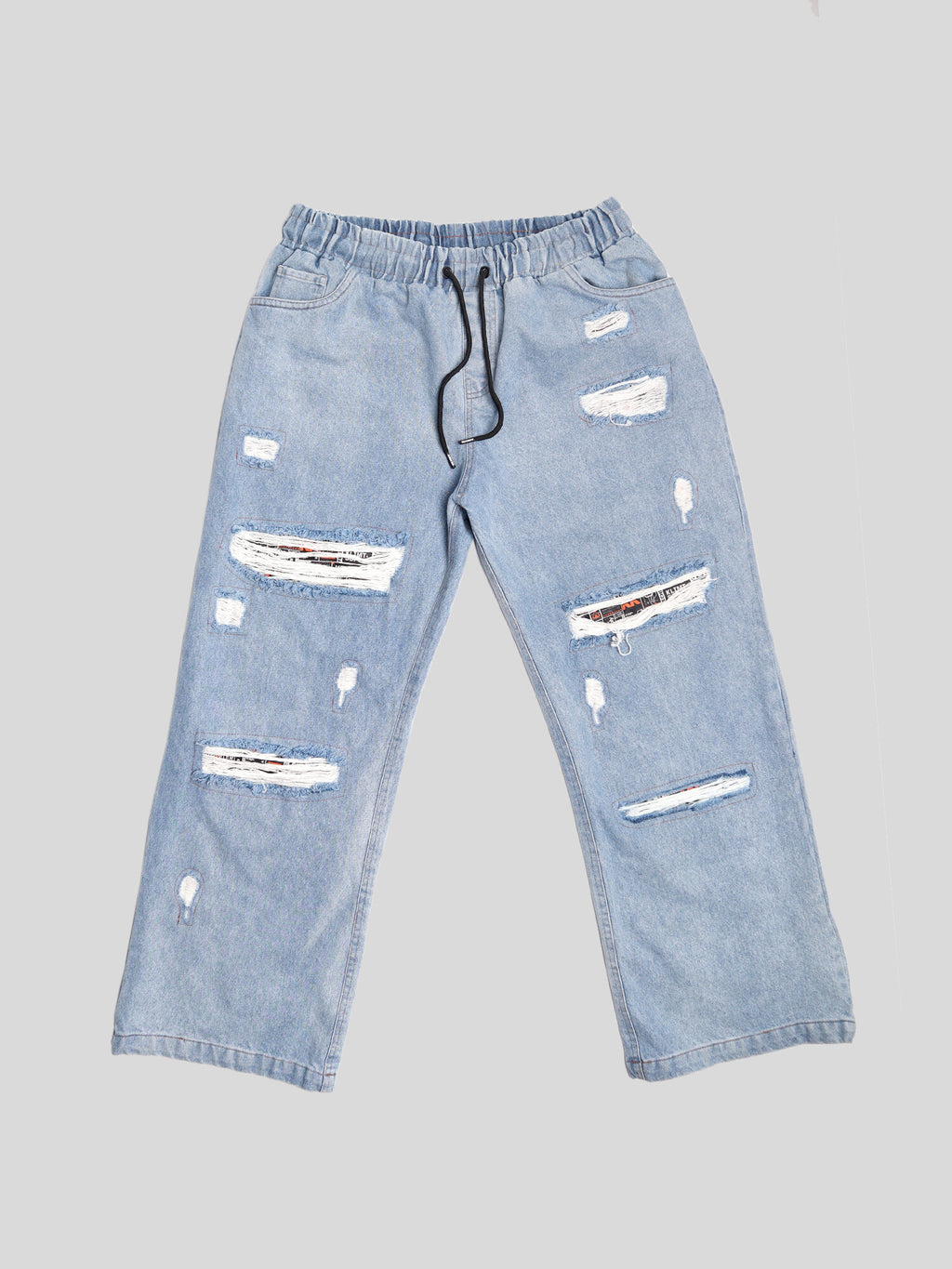 Distressed Denim Jeans
