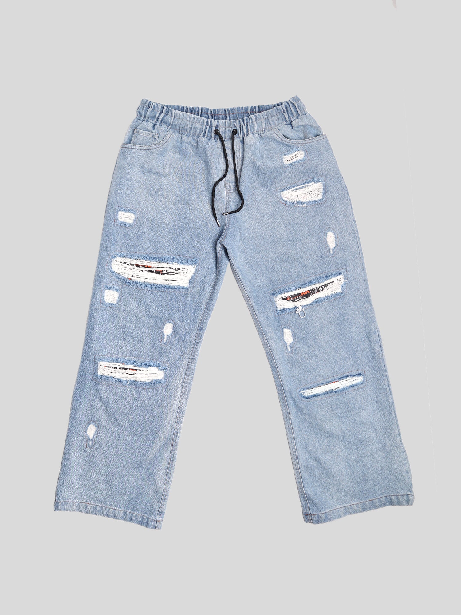 Distressed Denim Jeans